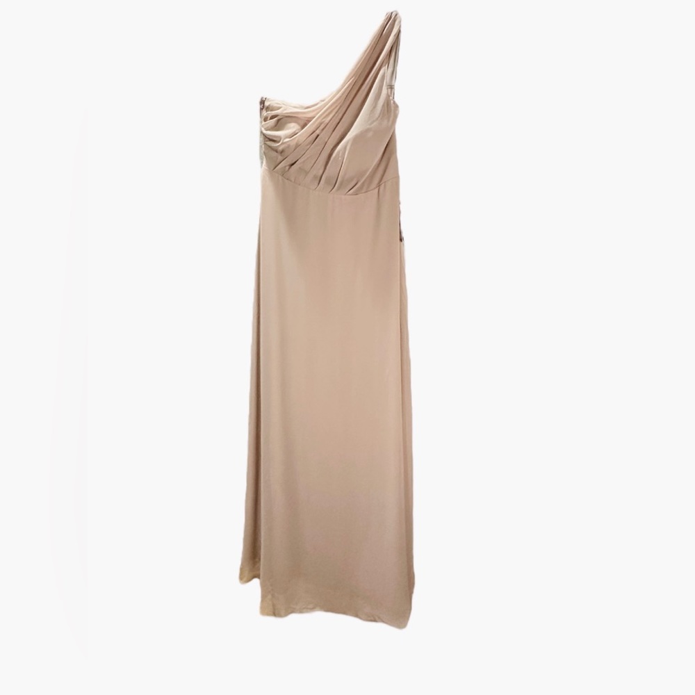 Birdy Grey KIRA DRESS CHIFFON TAUPE NEW NWT BRIDESMAID WEDDING XL - Picture 3 of 4